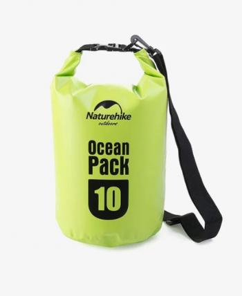 Гермомешок Naturehike Ocean Pack 10 л. (зелёный) Naturehike fs15m010-j-10gr