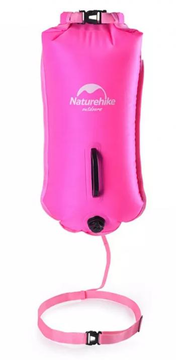 Гермомешок Naturehike туристический 18 л. ярко-розовый Naturehike nh17s001-g-rr