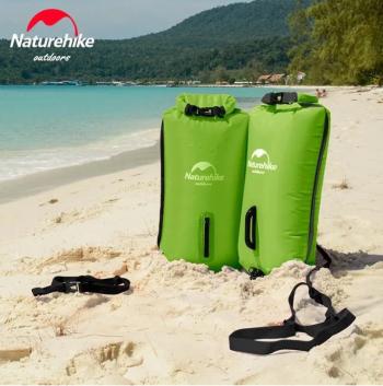 Гермомешок Naturehike туристический 18 л. ярко-зеленый  nh17s001-g-gr