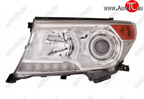 35 549 р. Левая фара (ксенон) BodyParts Toyota Land Cruiser 200 1-ый рестайлинг (2012-2015)  с доставкой в г. Горно‑Алтайск