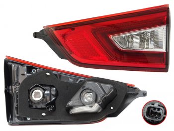 Правый фонарь (внутренний) SAT Nissan Qashqai  2 (2013-2019) J11 дорестайлинг