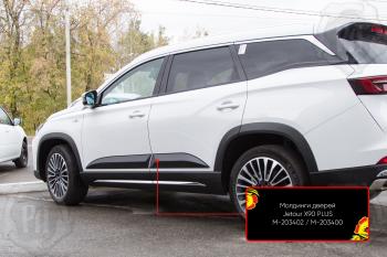 Молдинг двери задний правый Русская Артель Jetour X90 Plus (2021-2025)