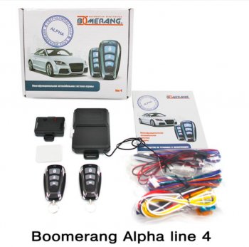 Автосигнализация Boomerang Alpha line 4 Mitsubishi Triton KA/KB Picap DoubleCab (2005-2015)