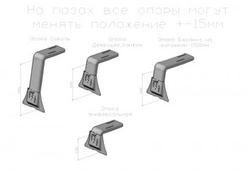 50 999 р. Багажник экспедиционный платформа 1500х2750 мм (для ам без люка) РИФ ГАЗ Соболь 2752 дорестайлинг цельнометаллический фургон (1998-2002)  с доставкой в г. Горно‑Алтайск. Увеличить фотографию 2