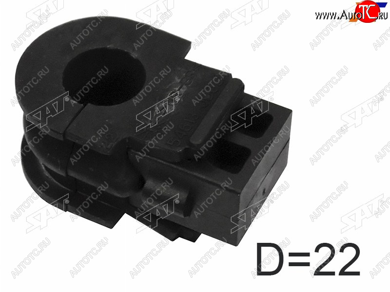 499 р. Втулка стабилизатора переднего D=22 FL-FR SAT Nissan Qashqai 2 J11 дорестайлинг (2013-2019)  с доставкой в г. Горно‑Алтайск