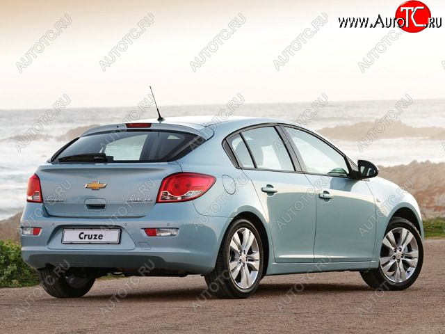 5 399 р. Задние ремонтные арки (комплект) AUTOFERRUM Chevrolet Cruze HR51S,HR81S хэтчбек (Япония) (2001-2008) (Холоднокатаная сталь 0,8 мм)  с доставкой в г. Горно‑Алтайск