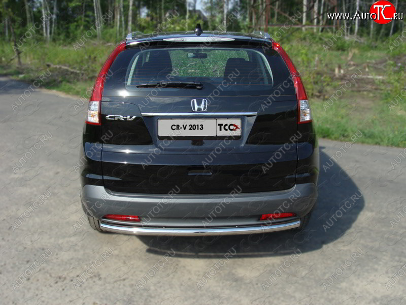 1 000 000 р. Защита задняя (центральная нержавейка 50,8 мм) ТСС Тюнинг  Honda CR-V  RM1,RM3,RM4 (2012-2015) дорестайлинг  с доставкой в г. Горно‑Алтайск