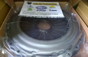 77 759 р.     Корзина сцепления 430 обратного действия (с кольцом) качество 1601310-76AA FAW 1601310-76aa  с доставкой в г. Горно‑Алтайск. Увеличить фотографию 2
