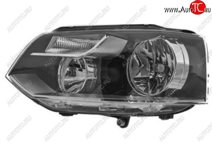 14 399 р. Левая фара (c электрокорректором) DEPO  Volkswagen Transporter  T5 (2009-2015) рестайлинг  с доставкой в г. Горно‑Алтайск