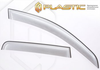 Дефлектор окон CA-Plastic Toyota (Тойота) Yaris (Ярис)  XP210 (2020-2024) XP210 хэтчбэк 5 дв. дорестайлинг