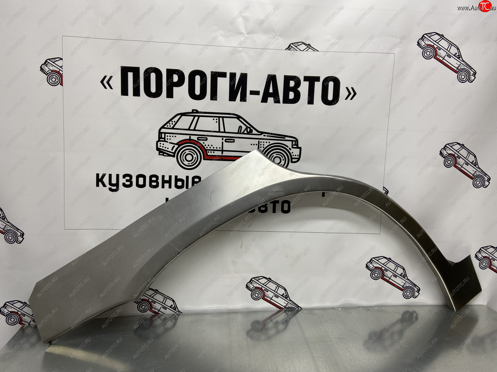 4 299 р. Комплект ремонтных внешних арок Пороги-Авто Toyota Highlander XU20 дорестайлинг (2000-2003) (Холоднокатаная сталь 0,8 мм)  с доставкой в г. Горно‑Алтайск