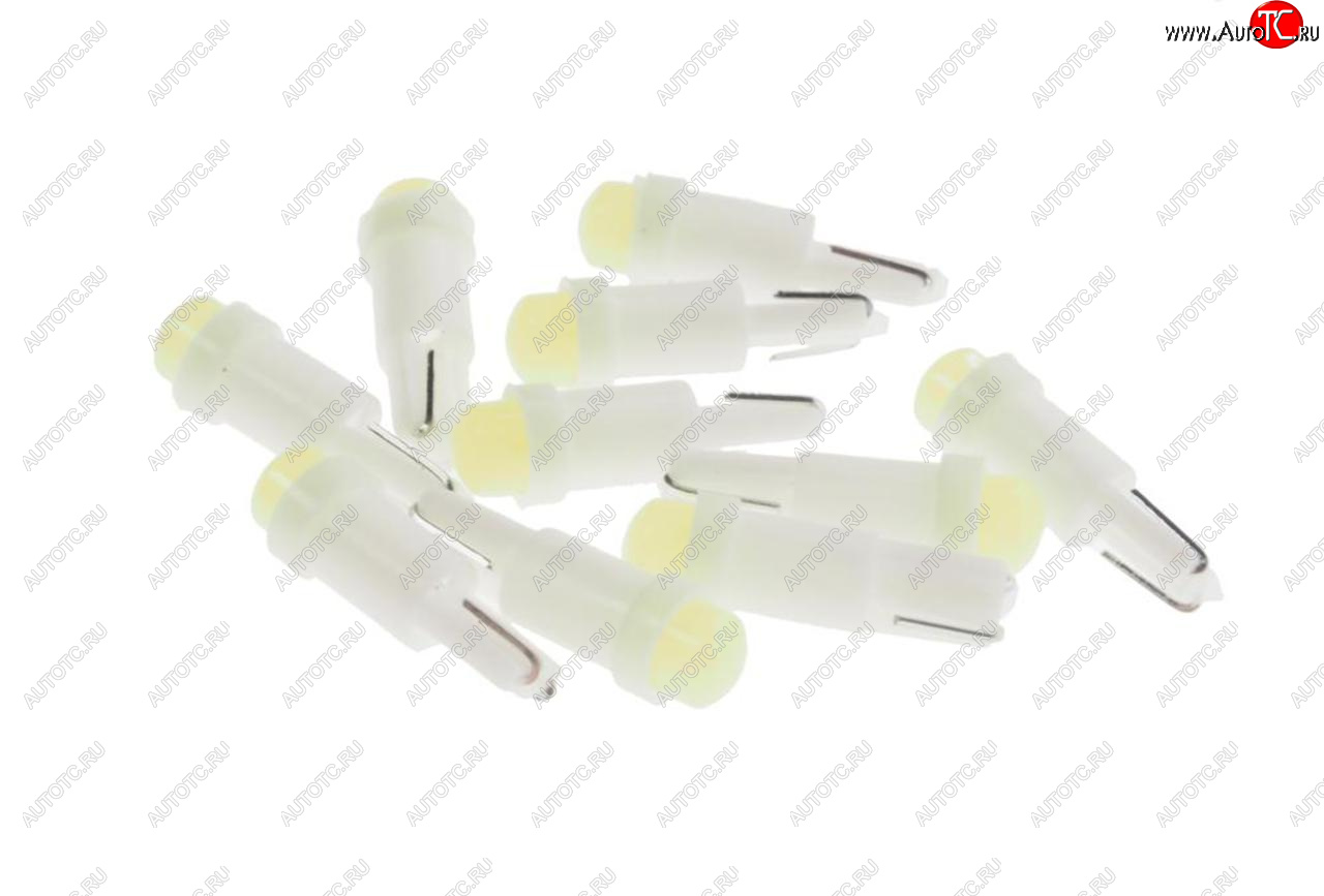 9 р. Лампа светодиодная 12V T5 W2x4.6d COB White MEGA ELECTRIC MEGA ELECTRIC 05012w  с доставкой в г. Горно‑Алтайск