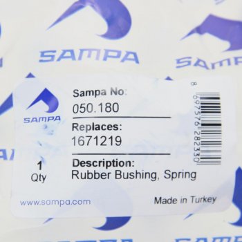 599 р. Сайлентблок DAF рессоры (24x61x86) SAMPA SAMPA 050.180  с доставкой в г. Горно‑Алтайск. Увеличить фотографию 2