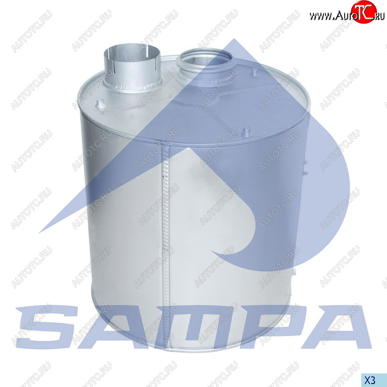 16 499 р. Глушитель DAF 95XF SAMPA SAMPA 050.450  с доставкой в г. Горно‑Алтайск