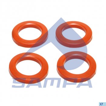 115 р. Ремкомплект DAF гидроцилиндра опрокидывания кабины (втулки 4шт.) SAMPA SAMPA 050.626  с доставкой в г. Горно‑Алтайск. Увеличить фотографию 1