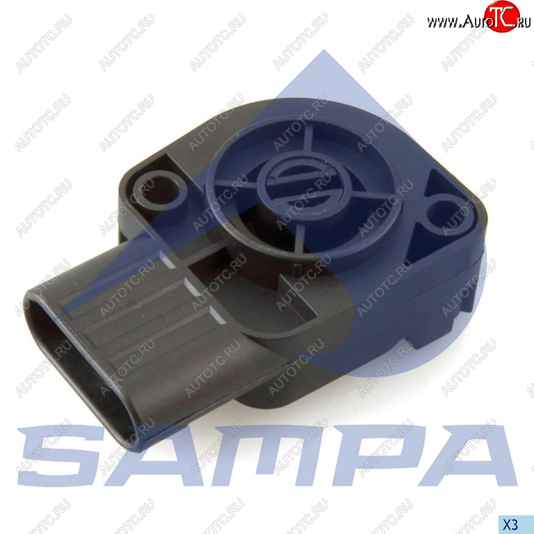 1 429 р. Датчик DAF CF85,75,XF105 положения педали газа SAMPA SAMPA 051.137  с доставкой в г. Горно‑Алтайск