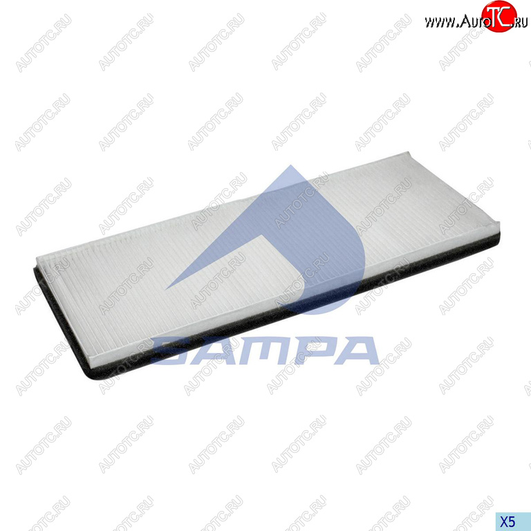 939 р. Фильтр воздушный салона DAF 75,85,65CF,75CF,85CF SAMPA SAMPA 051.177-01  с доставкой в г. Горно‑Алтайск