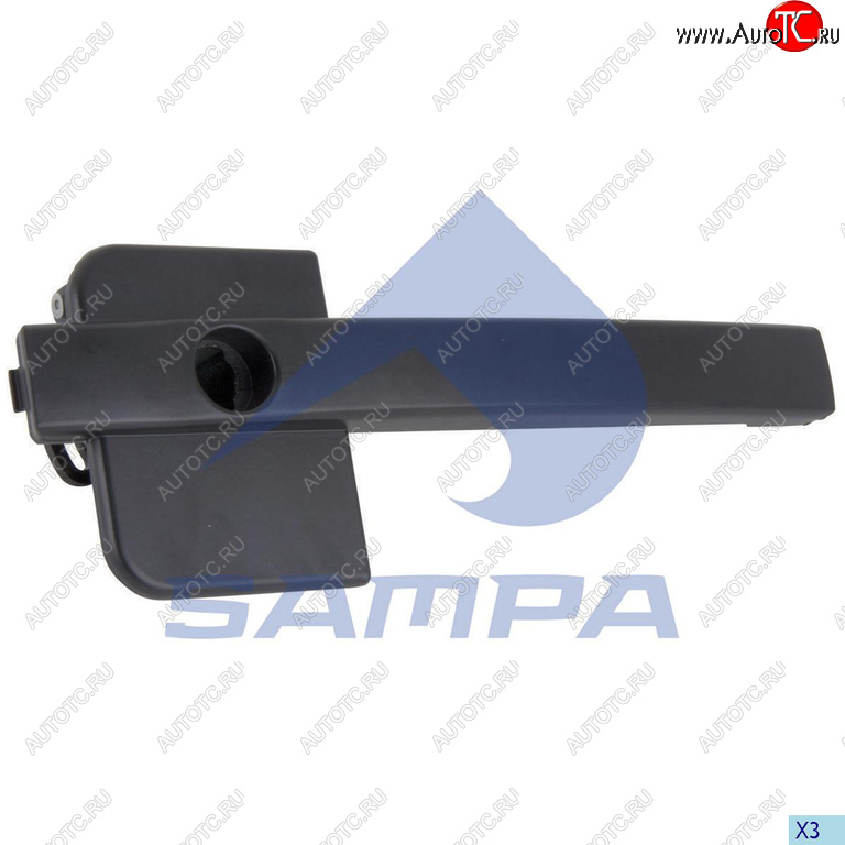 1 239 р. Ручка DAF двери наружная левая (без личники) SAMPA SAMPA 051.362  с доставкой в г. Горно‑Алтайск