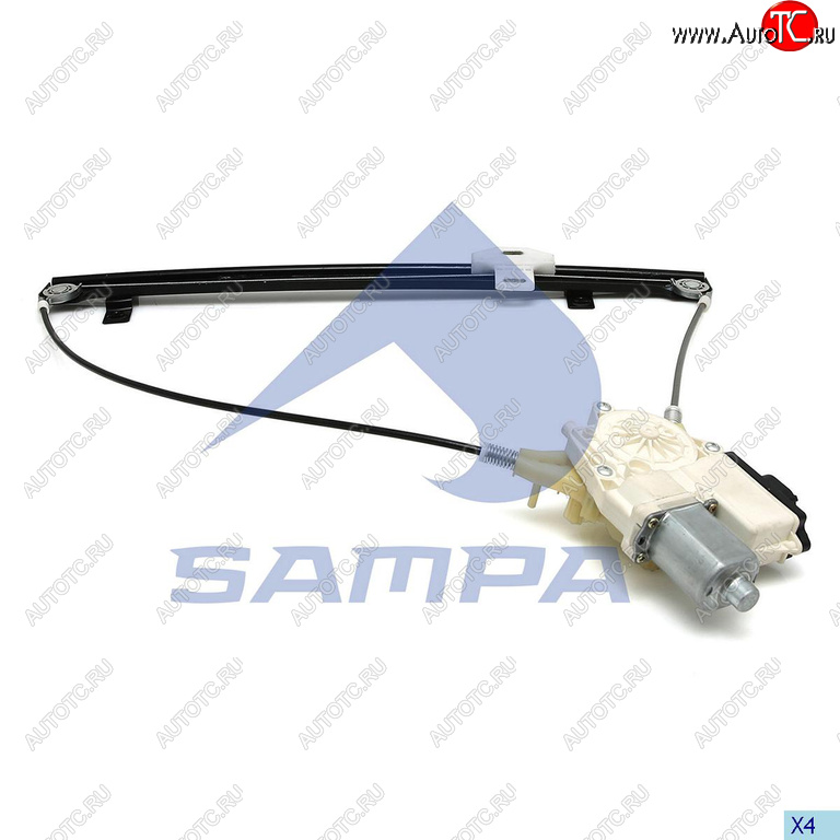 11 349 р. Стеклоподъемник DAF двери левый электрический SAMPA SAMPA 051.373  с доставкой в г. Горно‑Алтайск