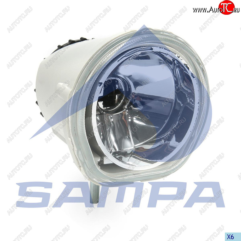 1 299 р. Фара противотуманная IVECO Stralis (03-) праваялевая наружная SAMPA SAMPA 062.068  с доставкой в г. Горно‑Алтайск
