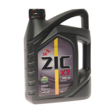 2 999 р. Масло дизельное X7 DIESEL CI-4SL E7 10W40 синт.4л ZIC ZIC 162607  с доставкой в г. Горно‑Алтайск. Увеличить фотографию 1