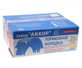 3 799 р. Колодки тормозные КАМАЗ (2шт.) комплект на колесо АККОР АККОР 1653212-3501090  с доставкой в г. Горно‑Алтайск. Увеличить фотографию 6