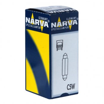 51 р. Лампа 24V C5W SV8.5 Festoon NARVA NARVA 171363000  с доставкой в г. Горно‑Алтайск. Увеличить фотографию 1