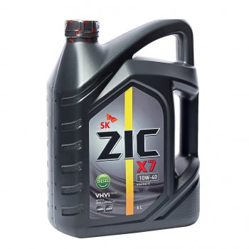 4 899 р. Масло дизельное X7 DIESEL CI-4SL E7 10W40 синт.6л ZIC ZIC 172607  с доставкой в г. Горно‑Алтайск. Увеличить фотографию 1