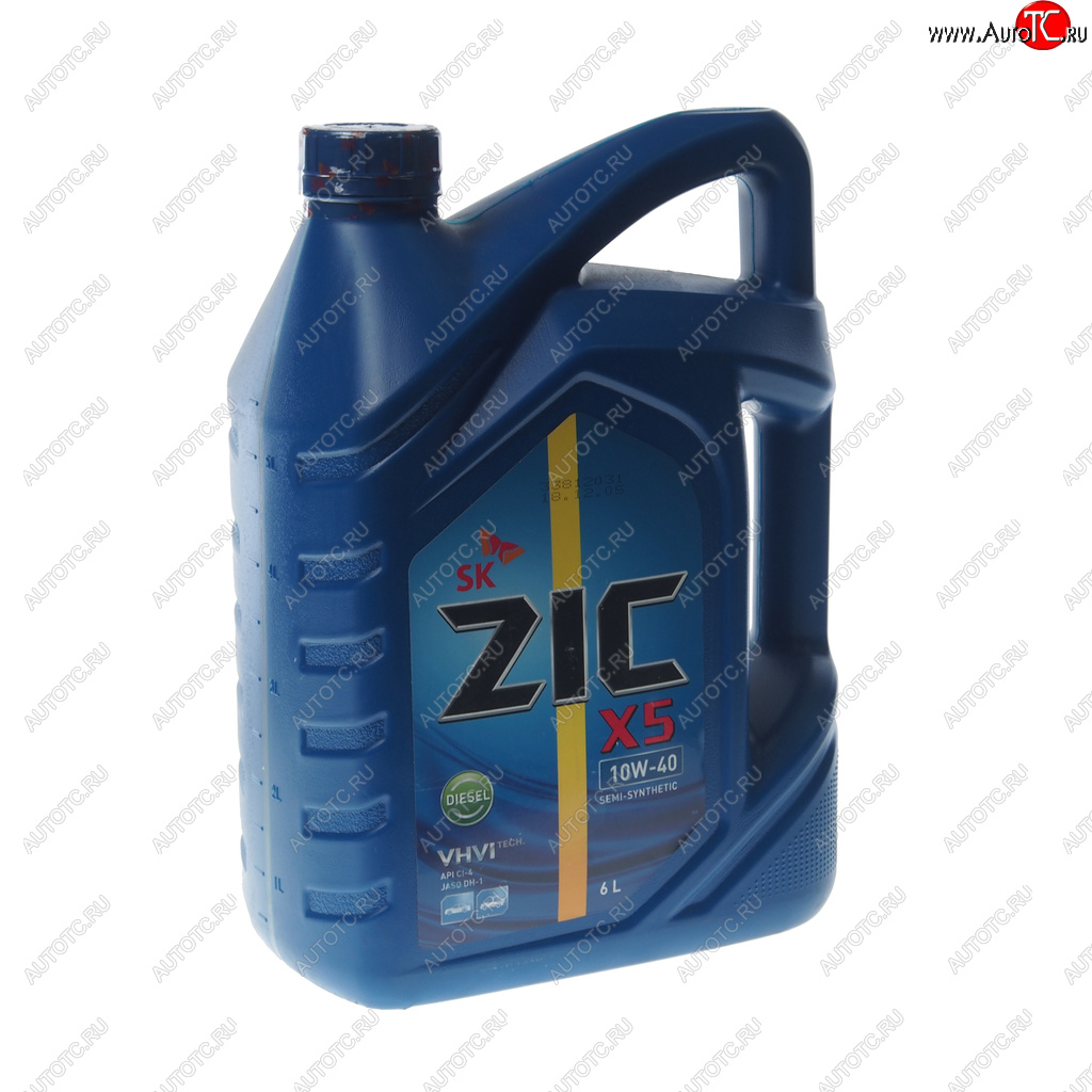 3 999 р. Масло дизельное X5 DIESEL CI-4SL 10W40 псинт.6л ZIC ZIC 172660  с доставкой в г. Горно‑Алтайск