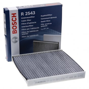 1 399 р. Фильтр воздушный салона VW Golf 7 AUDI A3 (13-) SKODA Octavia (13-) угольный BOSCH BOSCH 1987432543  с доставкой в г. Горно‑Алтайск. Увеличить фотографию 1