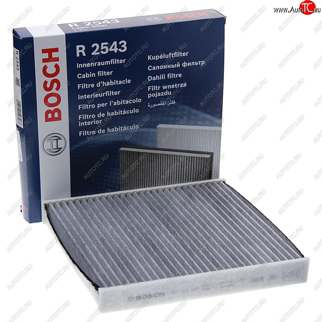 1 399 р. Фильтр воздушный салона VW Golf 7 AUDI A3 (13-) SKODA Octavia (13-) угольный BOSCH BOSCH 1987432543  с доставкой в г. Горно‑Алтайск