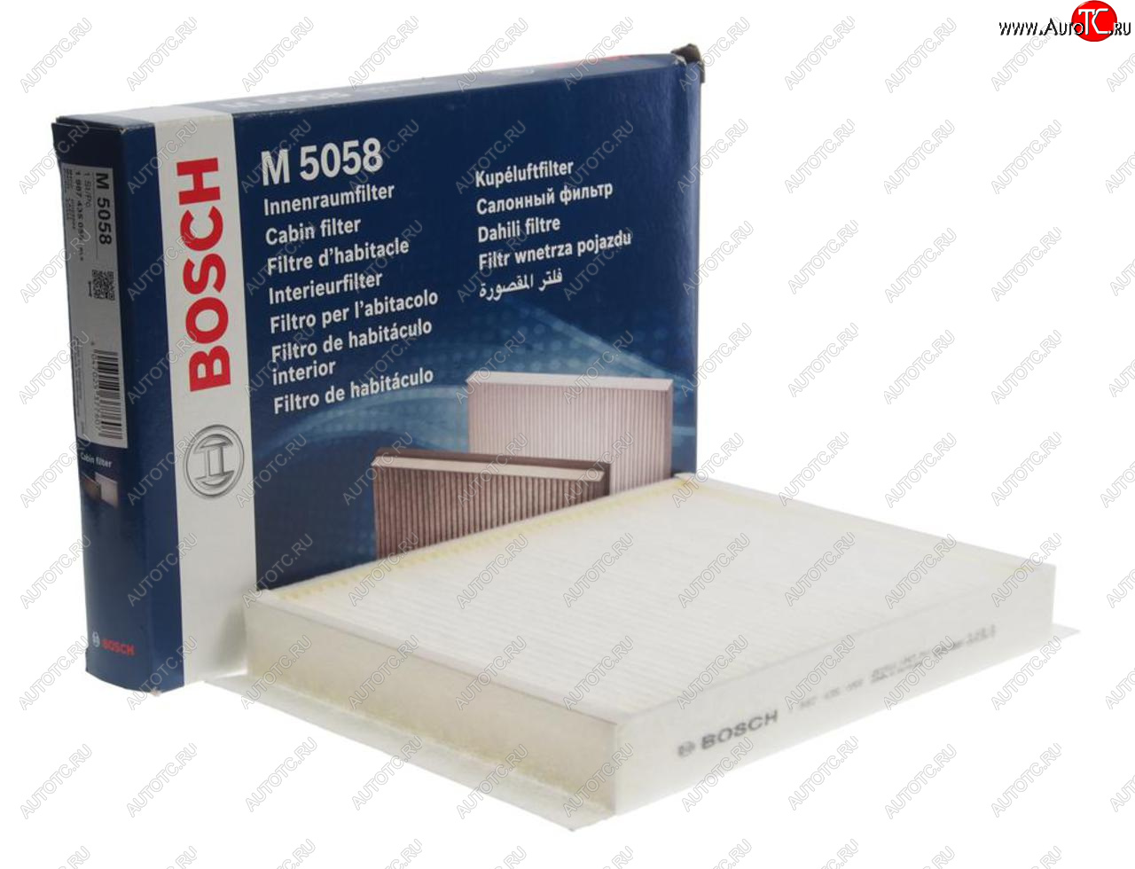 1 259 р. Фильтр воздушный салона MERCEDES GL (X166),ML (W166) BOSCH BOSCH 1987435058  с доставкой в г. Горно‑Алтайск