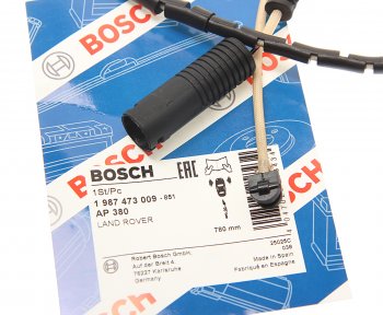 689 р. Датчик износа тормозных колодок LAND ROVER Range Rover 3,Vogue передний BOSCH BOSCH 1987473009  с доставкой в г. Горно‑Алтайск. Увеличить фотографию 2