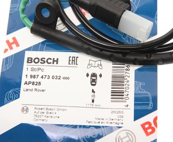 1 099 р. Датчик износа тормозных колодок LAND ROVER Discovery 2 передний BOSCH BOSCH 1987473032  с доставкой в г. Горно‑Алтайск. Увеличить фотографию 2
