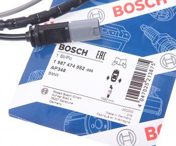 1 189 р. Датчик износа тормозных колодок BMW X5 (E70),X6 (E71) задний BOSCH BOSCH 1987474552  с доставкой в г. Горно‑Алтайск. Увеличить фотографию 2