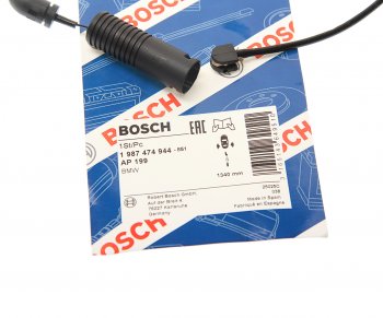 889 р. Датчик износа тормозных колодок BMW 3 (E46) задний (1шт.) BOSCH BOSCH 1987474944  с доставкой в г. Горно‑Алтайск. Увеличить фотографию 2
