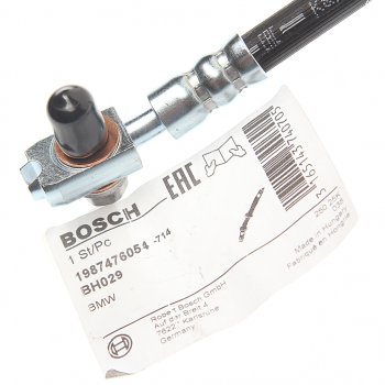3 069 р. Шланг тормозной BMW X5 (E53) задний левый BOSCH BOSCH 1987476054  с доставкой в г. Горно‑Алтайск. Увеличить фотографию 2
