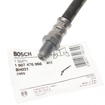 1 799 р. Шланг тормозной BMW X5 (E53) передний левыйправый BOSCH BOSCH 1987476056  с доставкой в г. Горно‑Алтайск. Увеличить фотографию 2