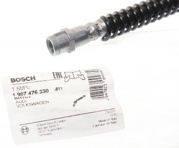 1 799 р. Шланг тормозной VW Touareg (02-10) AUDI Q7 (06-) PORSCHE Cayenne (02-10) задний BOSCH BOSCH 1987476330  с доставкой в г. Горно‑Алтайск. Увеличить фотографию 2