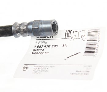 659 р. Шланг тормозной MERCEDES E (W124,W210),S (W140),190 (W201) задний BOSCH BOSCH 1987476396  с доставкой в г. Горно‑Алтайск. Увеличить фотографию 2