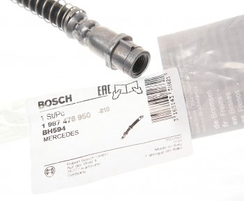 1 329 р. Шланг тормозной MERCEDES S (W220) задний левыйправый BOSCH BOSCH 1987476950  с доставкой в г. Горно‑Алтайск. Увеличить фотографию 2