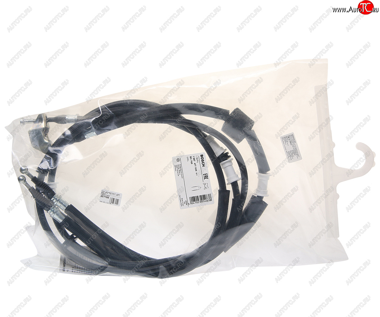 3 389 р. Трос стояночного тормоза OPEL Meriva (03-) BOSCH BOSCH 1987477935  с доставкой в г. Горно‑Алтайск