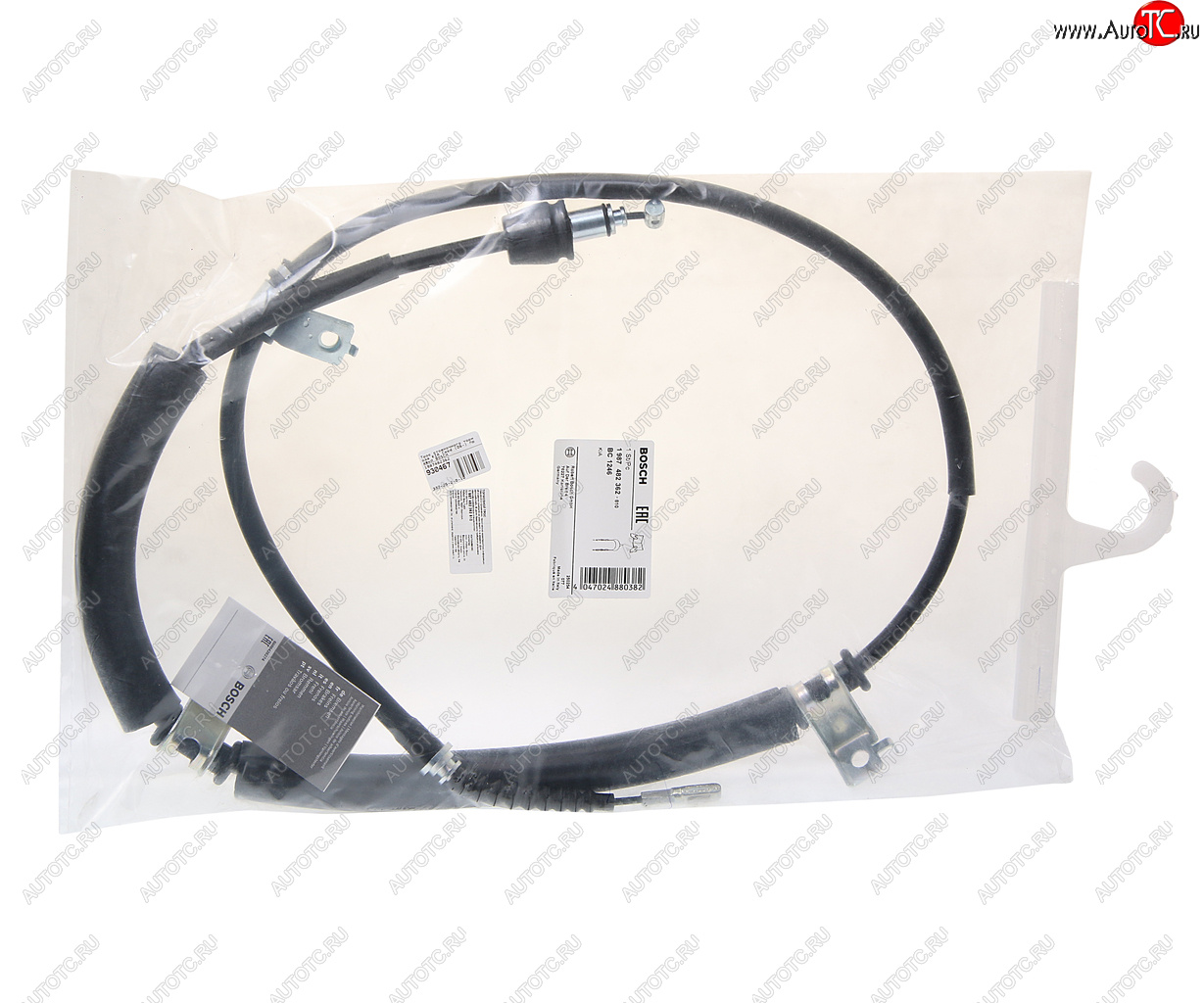 2 899 р. Трос стояночного тормоза KIA Ceed (06-) правый BOSCH BOSCH 1987482362  с доставкой в г. Горно‑Алтайск