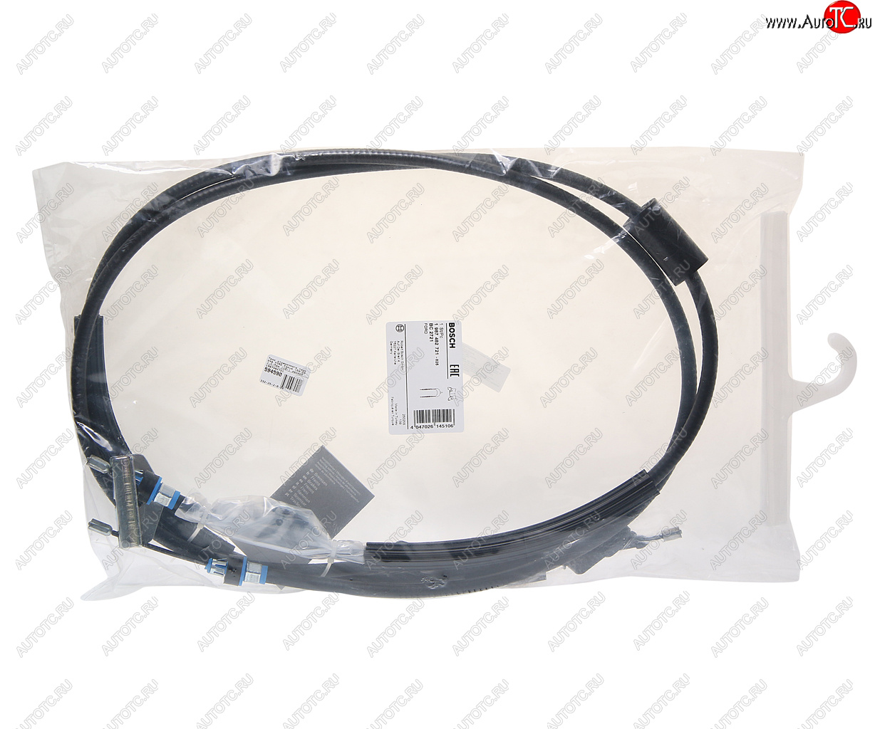 2 349 р. Трос стояночного тормоза FORD Focus (04-08),C-Max (10-) задний BOSCH BOSCH 1987482721  с доставкой в г. Горно‑Алтайск