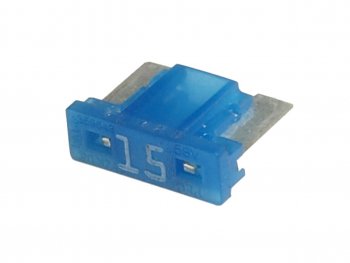 66 р. Предохранитель 15А флажковый MICRO BOSCH BOSCH 1987529047  с доставкой в г. Горно‑Алтайск. Увеличить фотографию 1