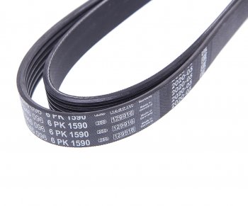 1 329 р. Ремень приводной поликлиновой 6PK1590 AUDI A4 (04-) BOSCH BOSCH 1987946096  с доставкой в г. Горно‑Алтайск. Увеличить фотографию 2