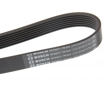 1 849 р. Ремень приводной поликлиновой 7PK2035 BOSCH BOSCH 1987946277  с доставкой в г. Горно‑Алтайск. Увеличить фотографию 2