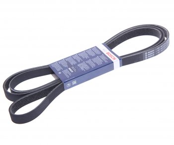 2 389 р. Ремень приводной поликлиновой 6PK2565 MITSUBISHI Outlander (06-) BOSCH BOSCH 1987947574  с доставкой в г. Горно‑Алтайск. Увеличить фотографию 1