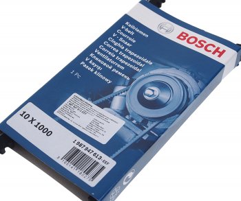 292 р. Ремень приводной клиновой 10Х1000 BOSCH BOSCH 1987947613  с доставкой в г. Горно‑Алтайск. Увеличить фотографию 2