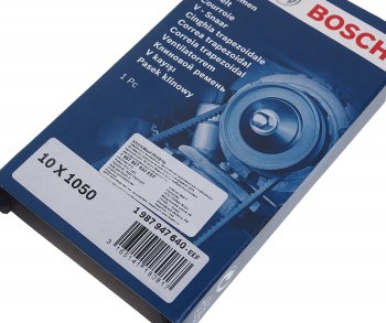 349 р. Ремень приводной клиновой 10X1050 BOSCH BOSCH 1987947640  с доставкой в г. Горно‑Алтайск. Увеличить фотографию 2